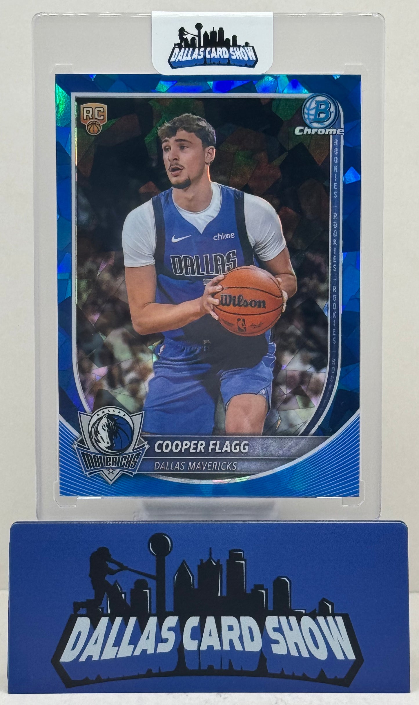 2025-26 Bowman Chrome Sapphire #BCV-1 Cooper Flagg Rookie RC