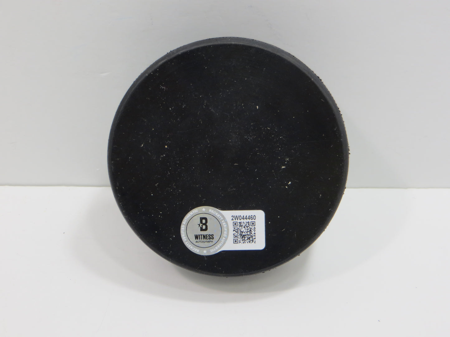 BRETT HULL TEAM USA SIGNED HOCKEY PUCK STL BLUES Red Wings BAS COA