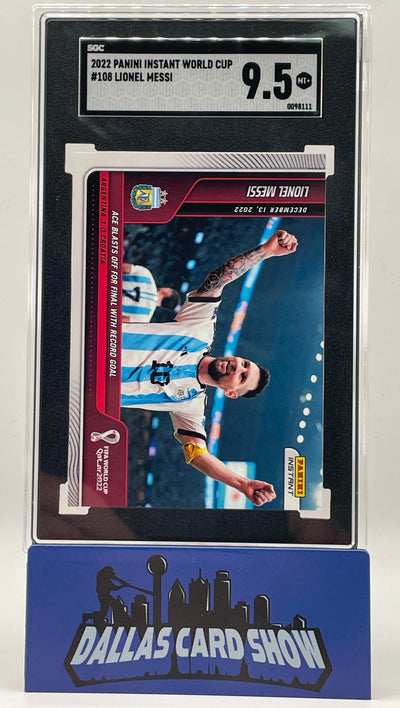 2022 Panini Instant World Cup #108 Lionel Messi SGC 9.5