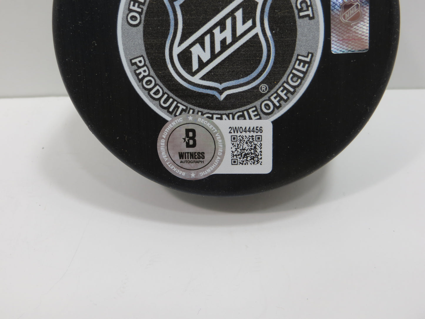 BRETT HULL DALLAS STARS 1999 STANLEY CUP SIGNED HOCKEY PUCK BAS COA