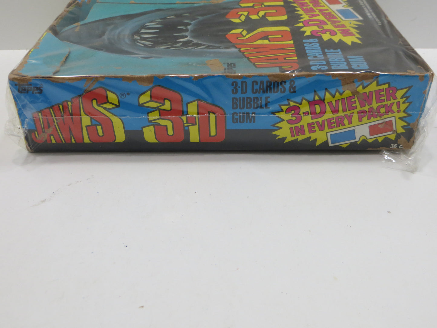 TOPPS JAWS 3-D EMPTY BOX Lot of 2 BOXES