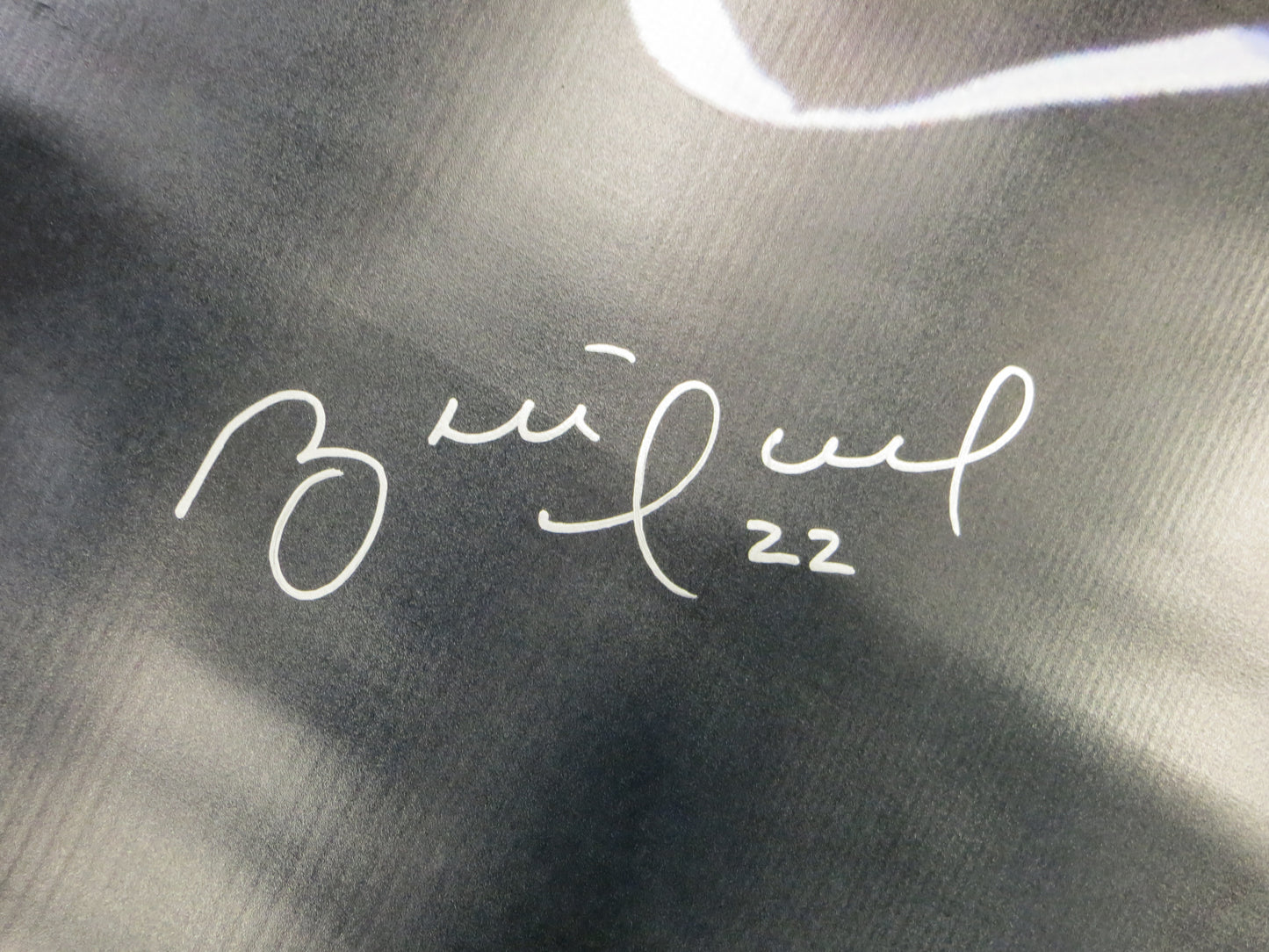 BRETT HULL SIGNED DALLAS STARS Dallas Card Show 36x60 VINYL BANNER BAS