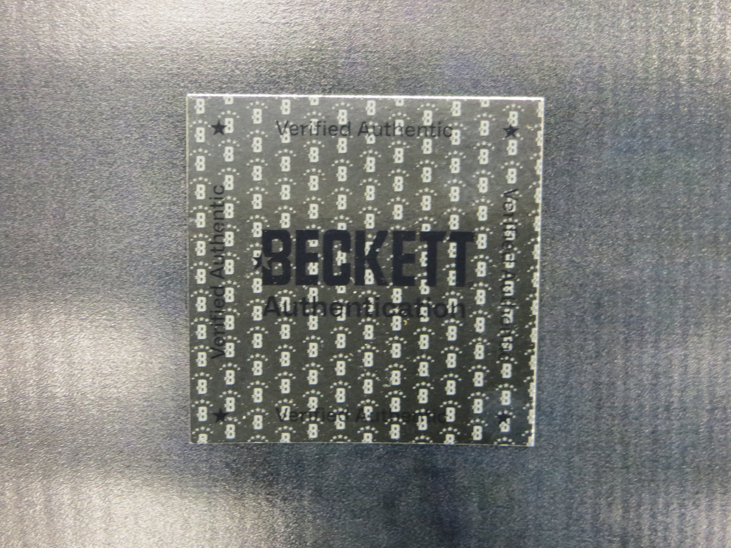 BRETT HULL SIGNED DALLAS STARS Dallas Card Show 36x60 VINYL BANNER BAS