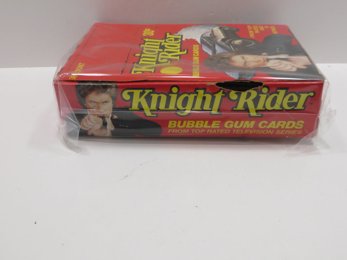 1982 TOPPS KNIGHT RIDER EMPTY BOX Lot of 2 BOXES