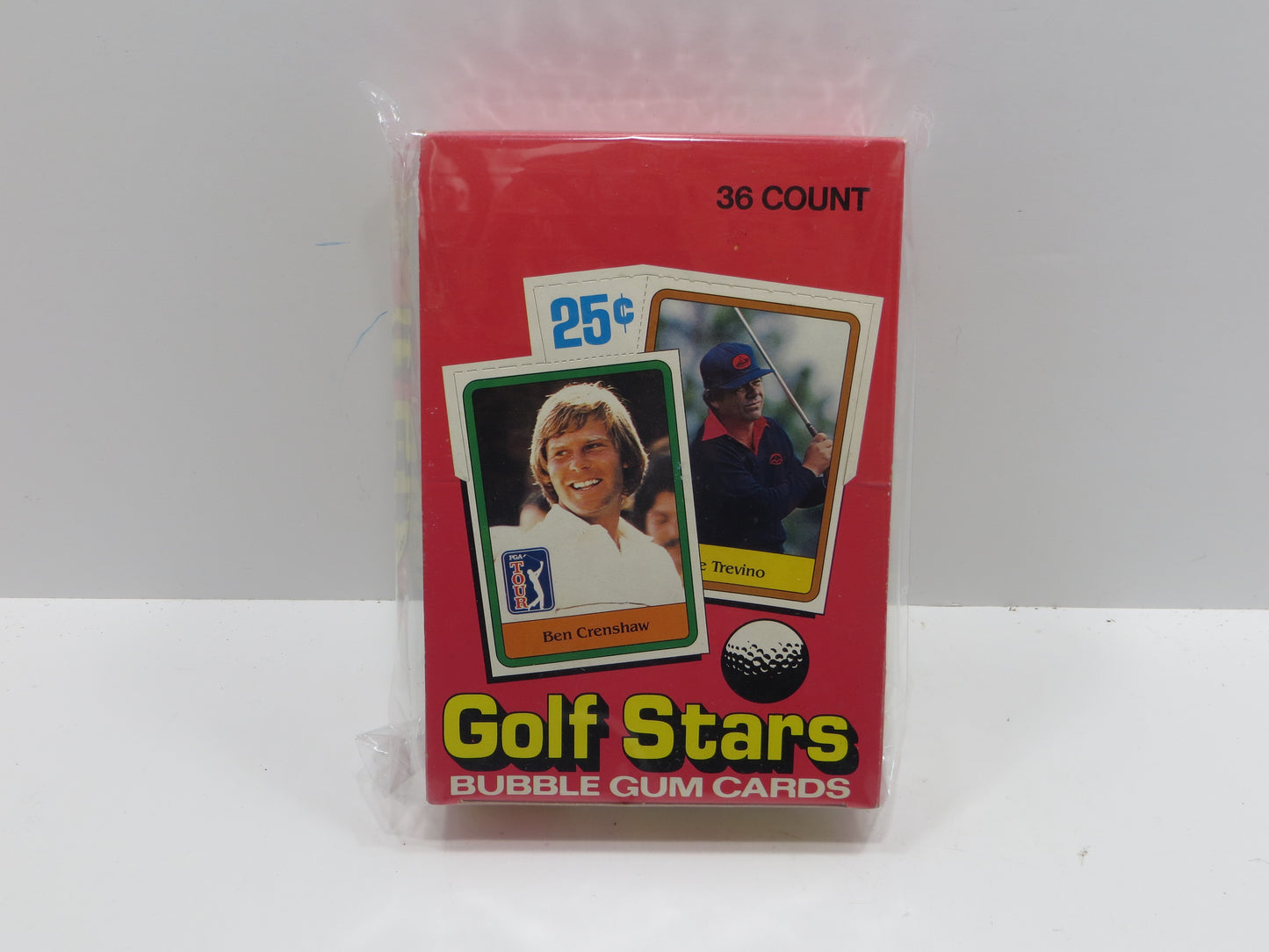 DONRUSS GOLF EMPTY BOX
