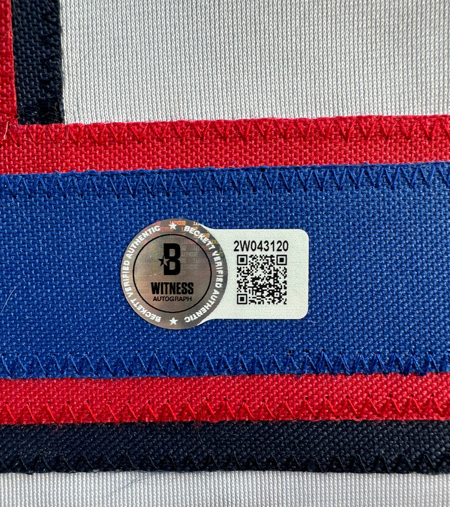 KEVIN MENCH TEXAS RANGERS SIGNED JERSEY w/GO RANGERS! BAS COA