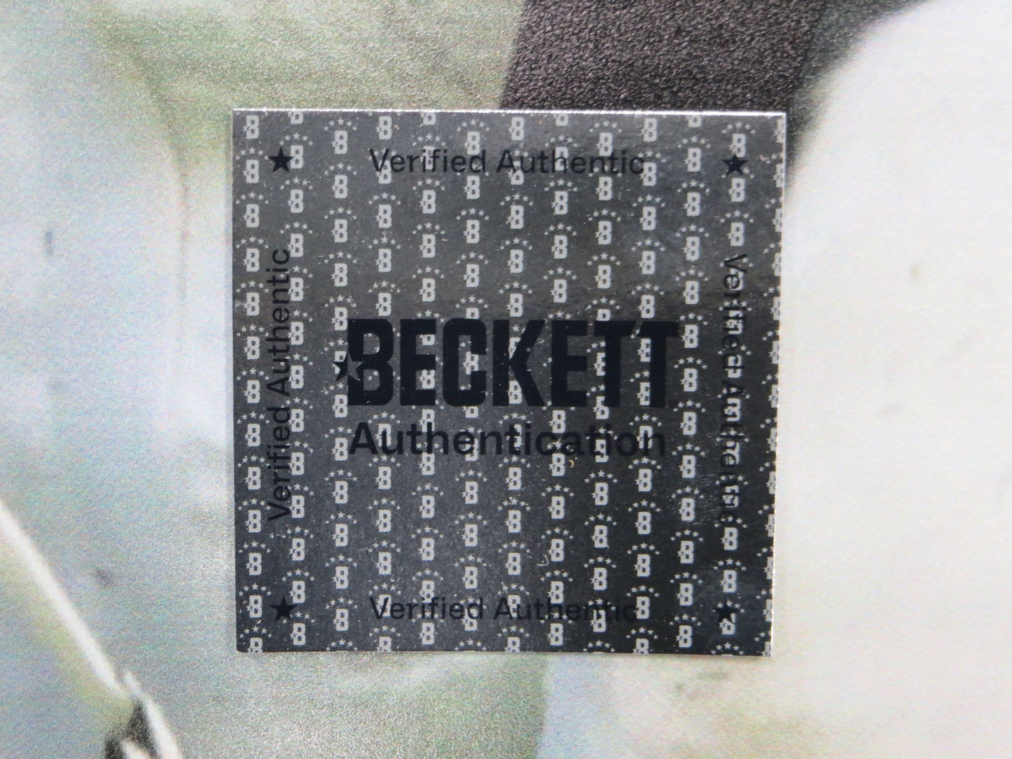 ZACH THOMAS SIGNED Texas Tech Dolphins Dallas Card Show 36x60 VINYL BANNER BAS