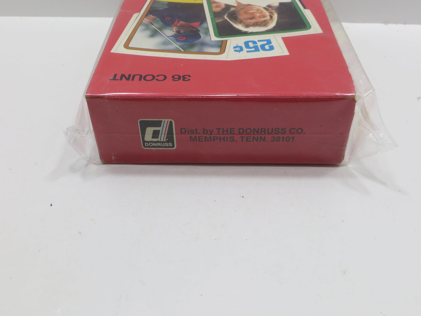 DONRUSS GOLF EMPTY BOX