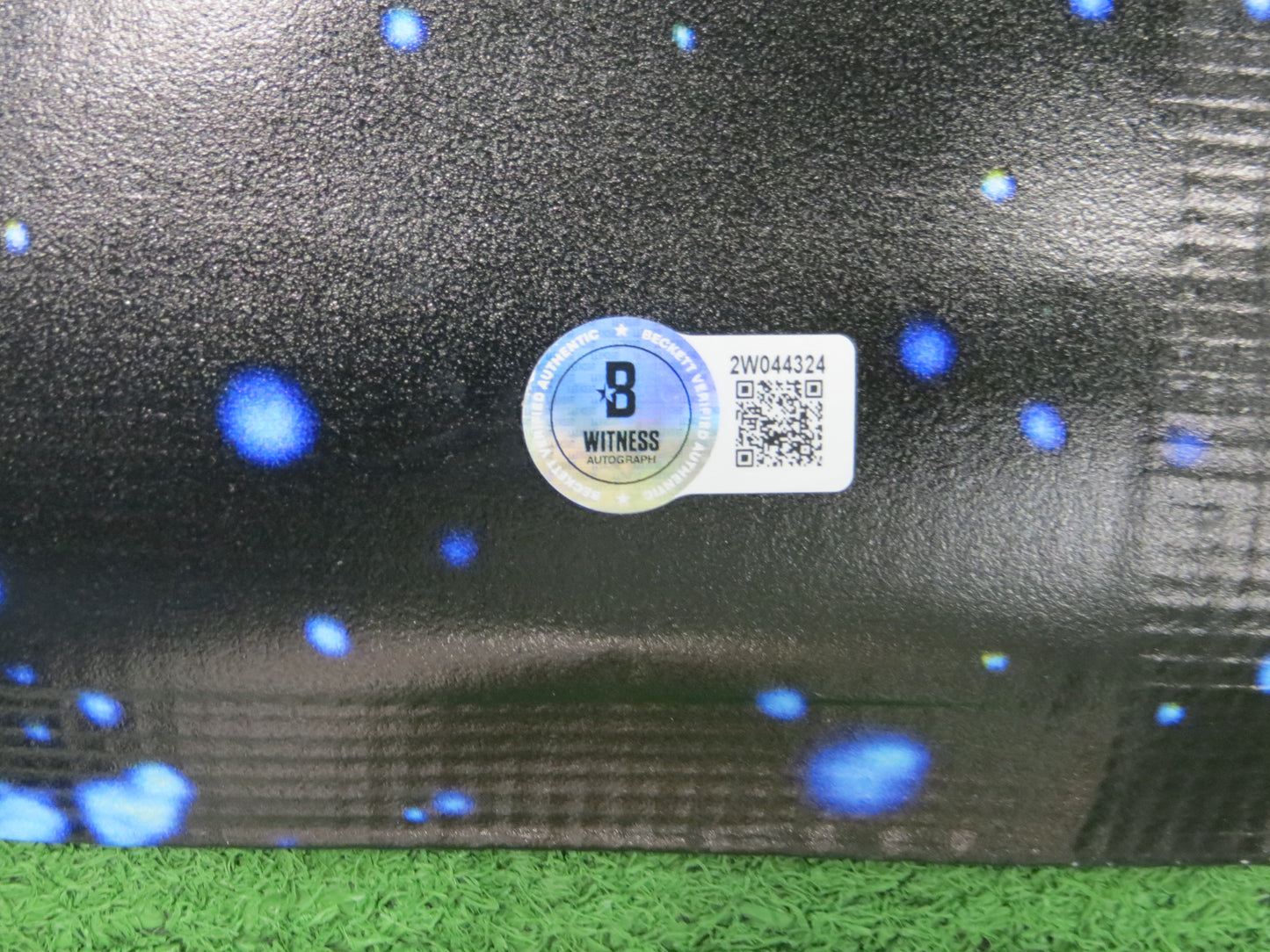 ZACH THOMAS SIGNED Texas Tech Dolphins Dallas Card Show 36x60 VINYL BANNER BAS