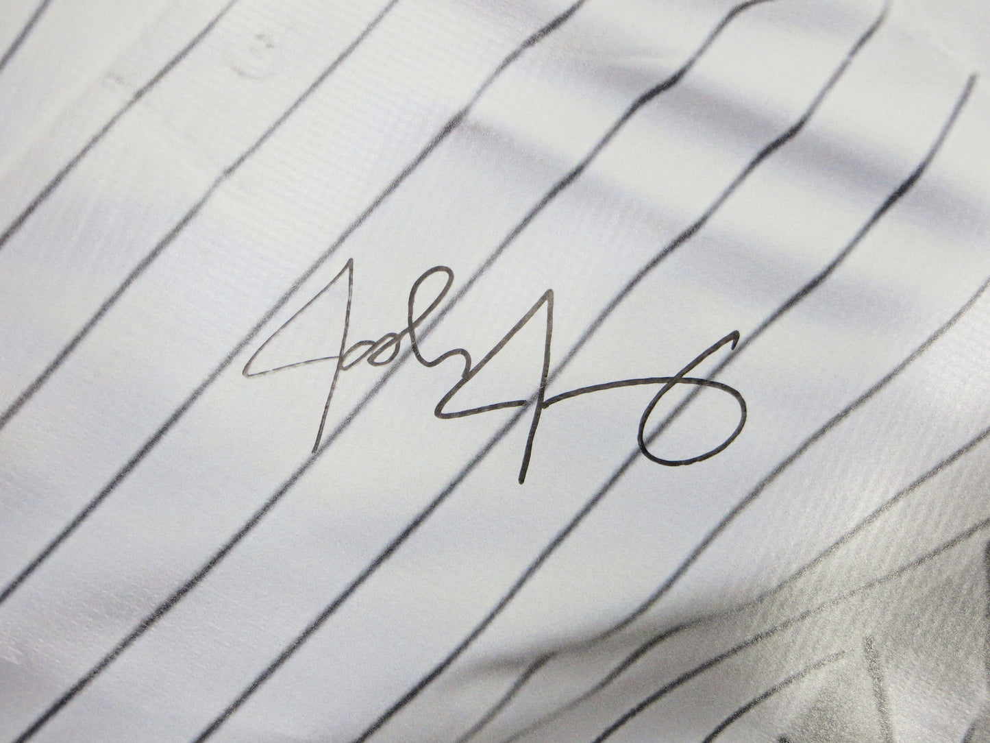 JOSH JUNG SIGNED Texas Rangers Tech Dallas Card Show 36x60 VINYL BANNER BAS