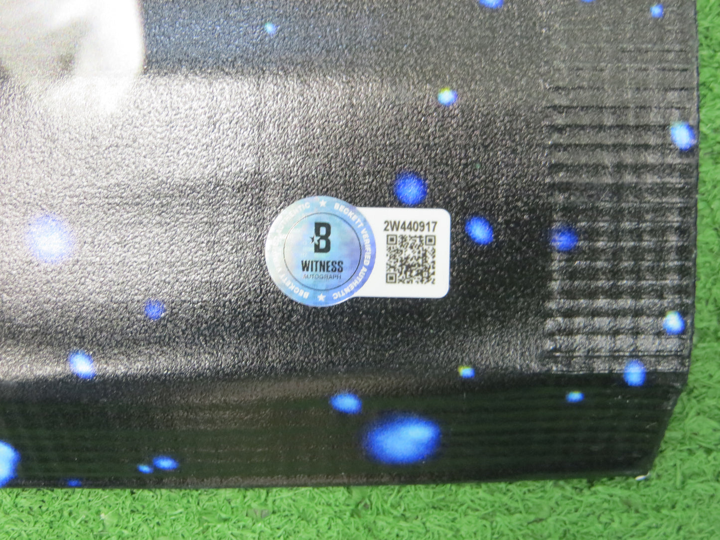 JOSH JUNG SIGNED Texas Rangers Tech Dallas Card Show 36x60 VINYL BANNER BAS