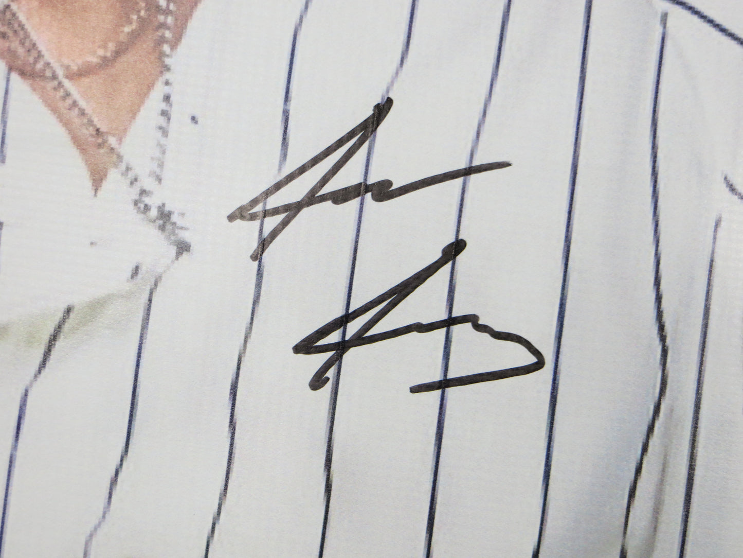 JACE JUNG SIGNED Texas Tech Detroit Tigers Dallas Card Show 36x60 VINYL BANNER BAS