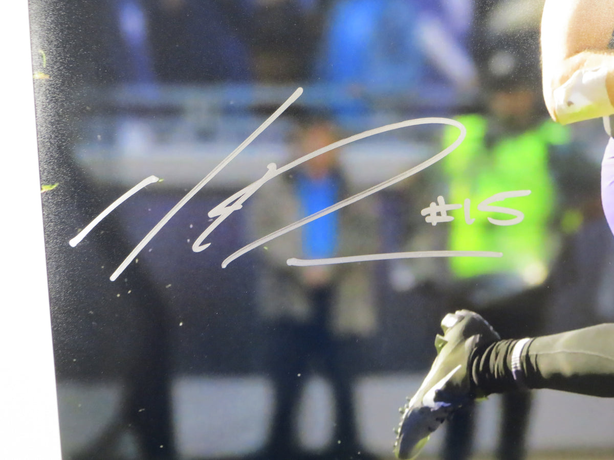 MAX DUGGAN TCU HORNED FROGS SIGNED 16x20 RollOut PHOTO BAS