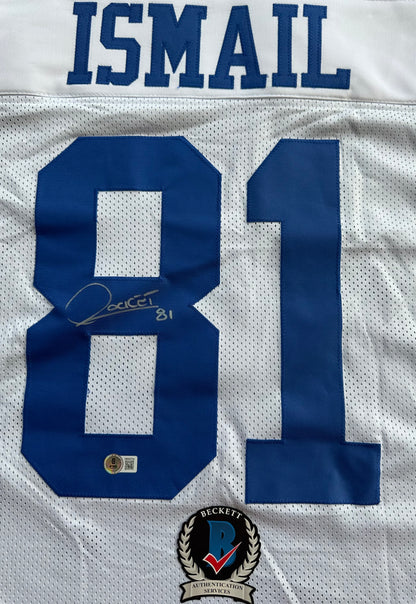 RAGHIB ROCKET ISMAIL DALLAS COWBOYS SIGNED JERSEY Size XL BAS COA