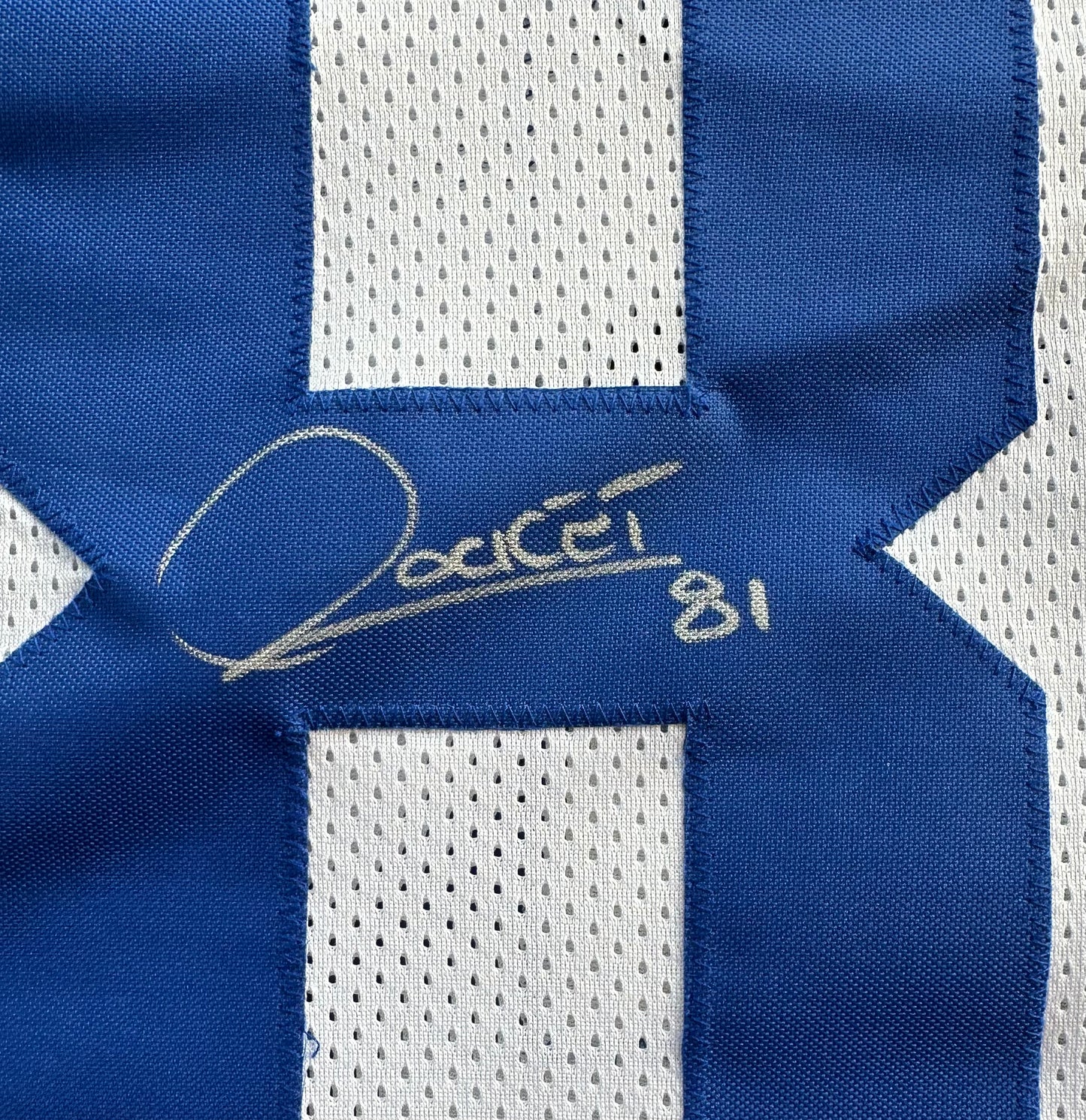 RAGHIB ROCKET ISMAIL DALLAS COWBOYS SIGNED JERSEY Size XL BAS COA