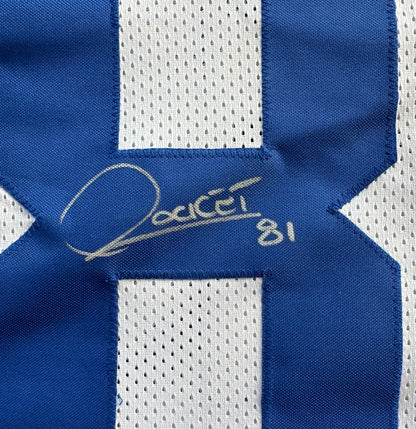 RAGHIB ROCKET ISMAIL DALLAS COWBOYS SIGNED JERSEY Size XL BAS COA