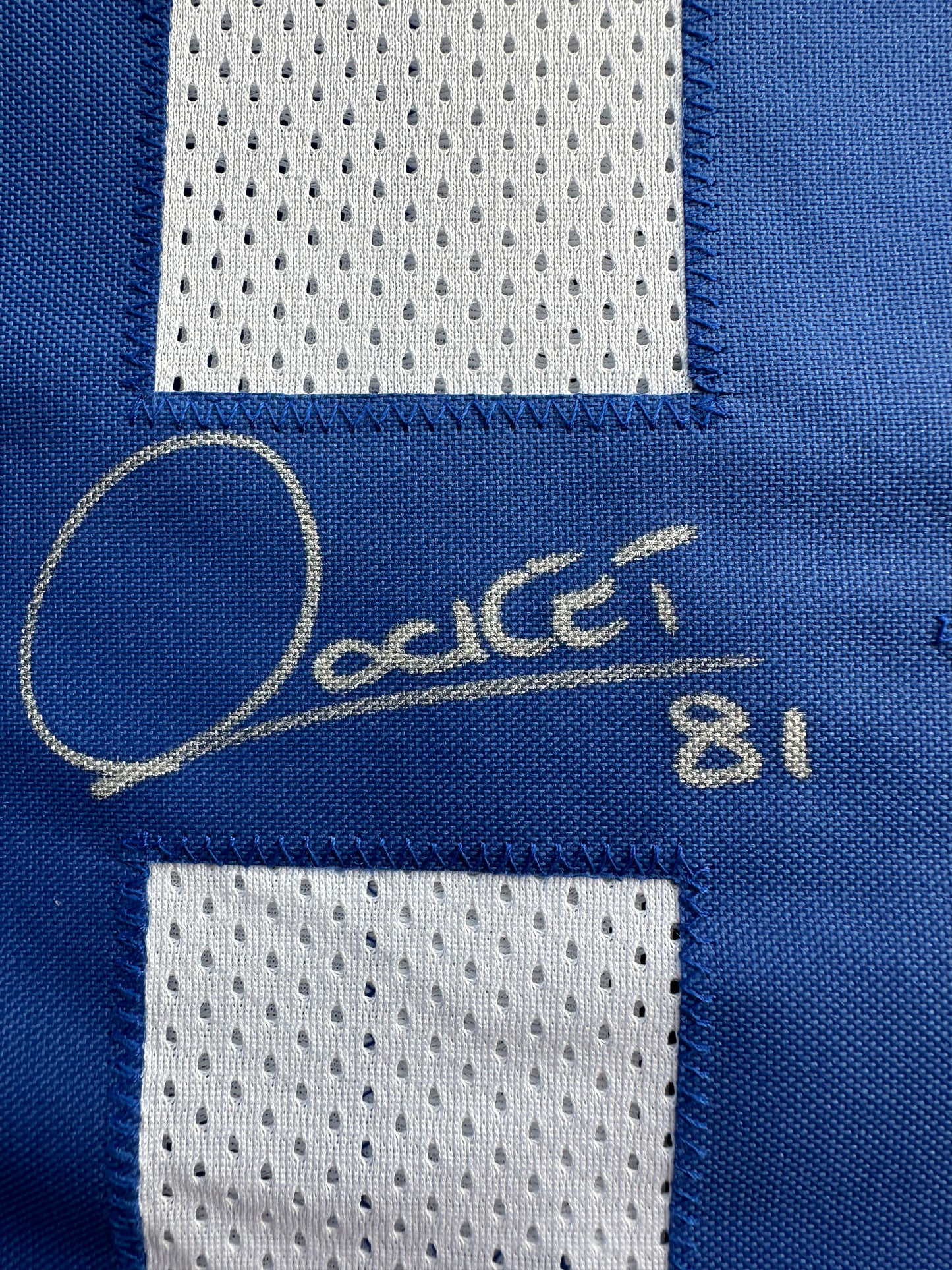 RAGHIB ROCKET ISMAIL DALLAS COWBOYS SIGNED JERSEY Size XL BAS COA