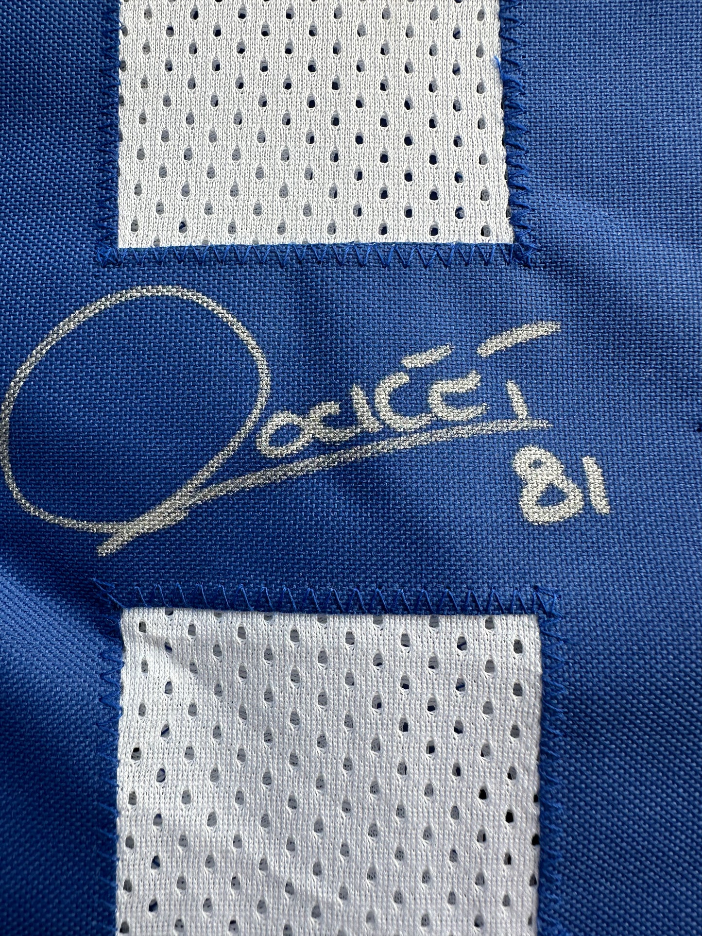 RAGHIB ROCKET ISMAIL DALLAS COWBOYS SIGNED JERSEY Size XL BAS COA