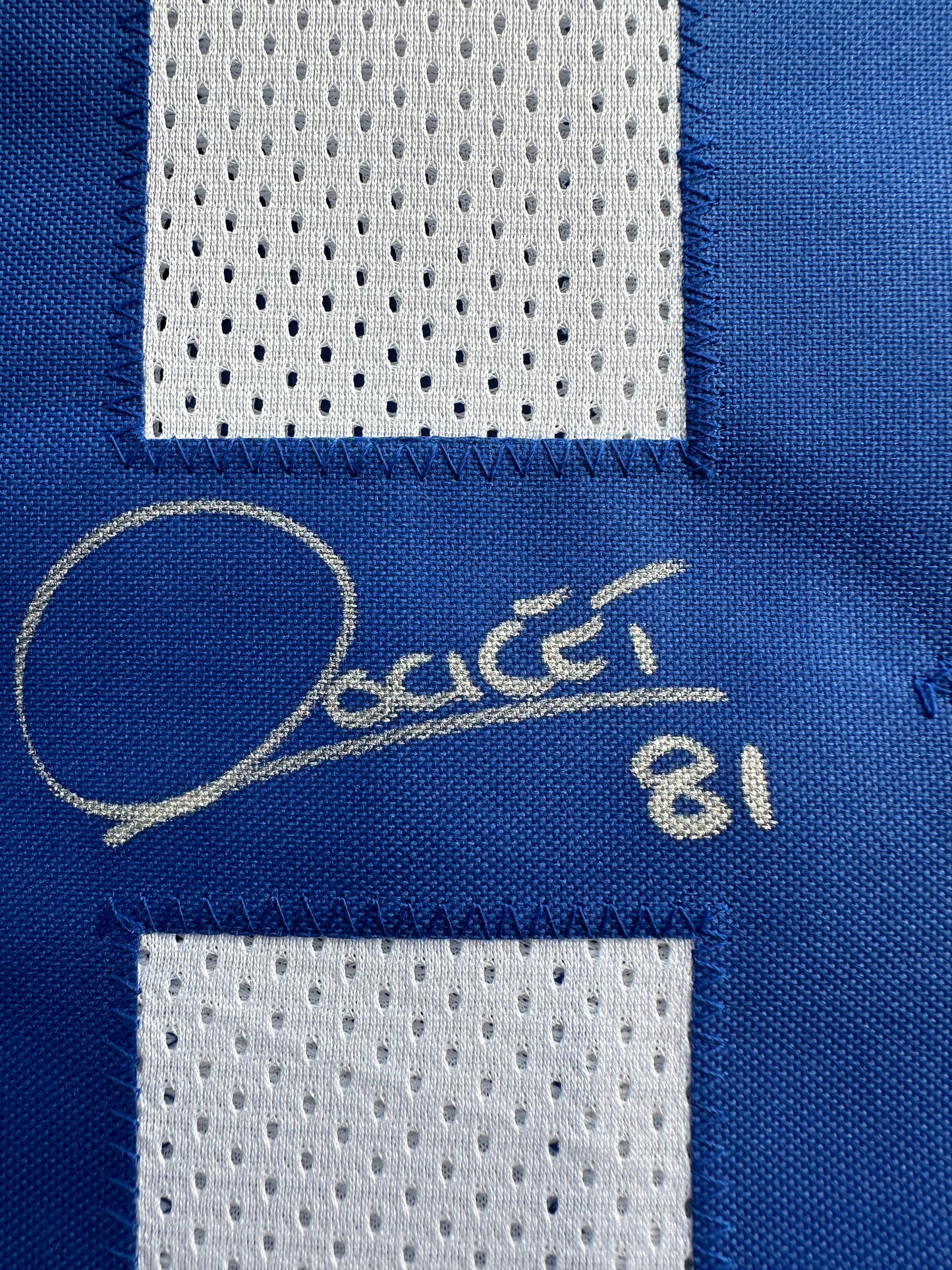RAGHIB ROCKET ISMAIL DALLAS COWBOYS SIGNED JERSEY Size XL BAS COA