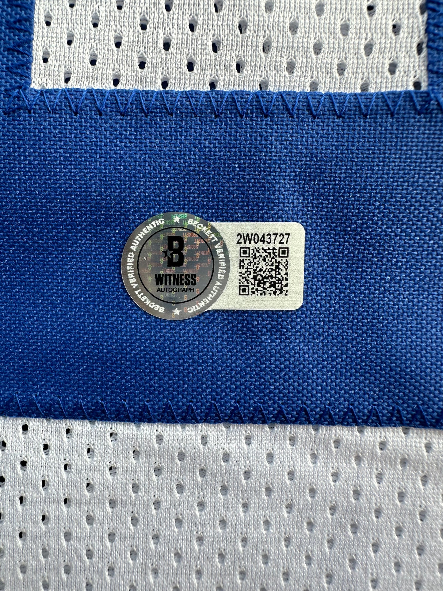 RAGHIB ROCKET ISMAIL DALLAS COWBOYS SIGNED JERSEY Size XL BAS COA