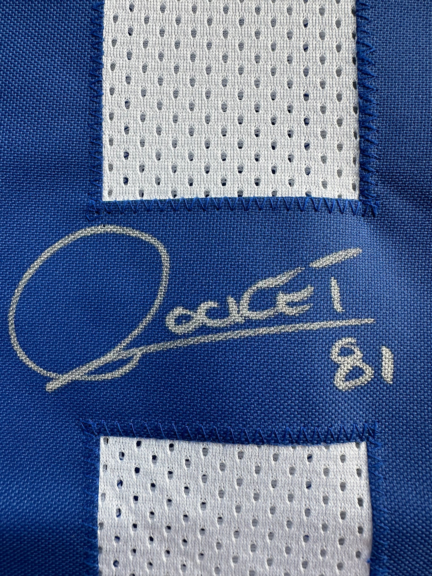RAGHIB ROCKET ISMAIL DALLAS COWBOYS SIGNED JERSEY Size XL BAS COA