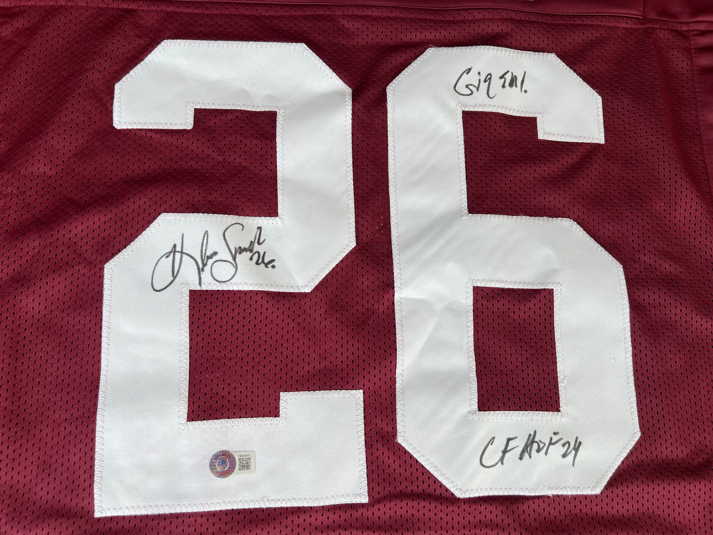 KEVIN SMITH TEXAS A&M AGGIES SIGNED JERSEY w/INSCs Dallas Cowboys 3XL BAS COA