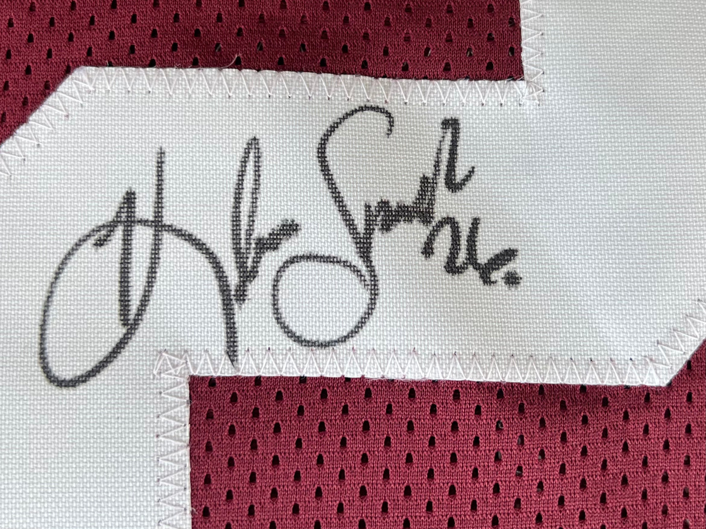 KEVIN SMITH TEXAS A&M AGGIES SIGNED JERSEY w/INSCs Dallas Cowboys 3XL BAS COA