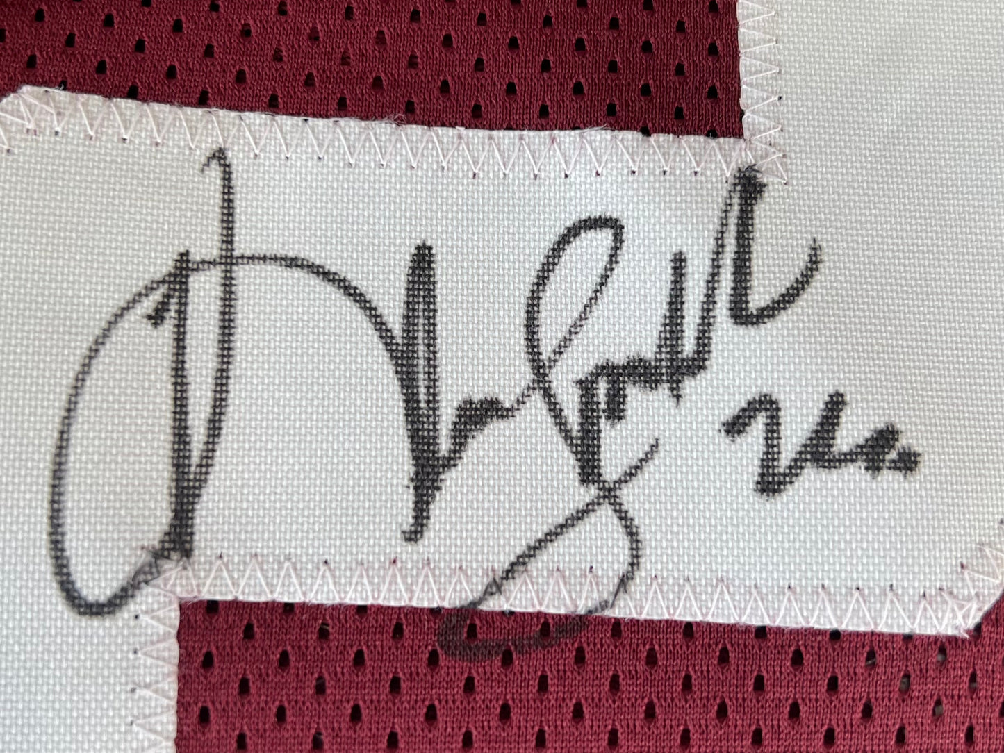 KEVIN SMITH TEXAS A&M AGGIES SIGNED JERSEY w/INSCs Dallas Cowboys 3XL BAS COA