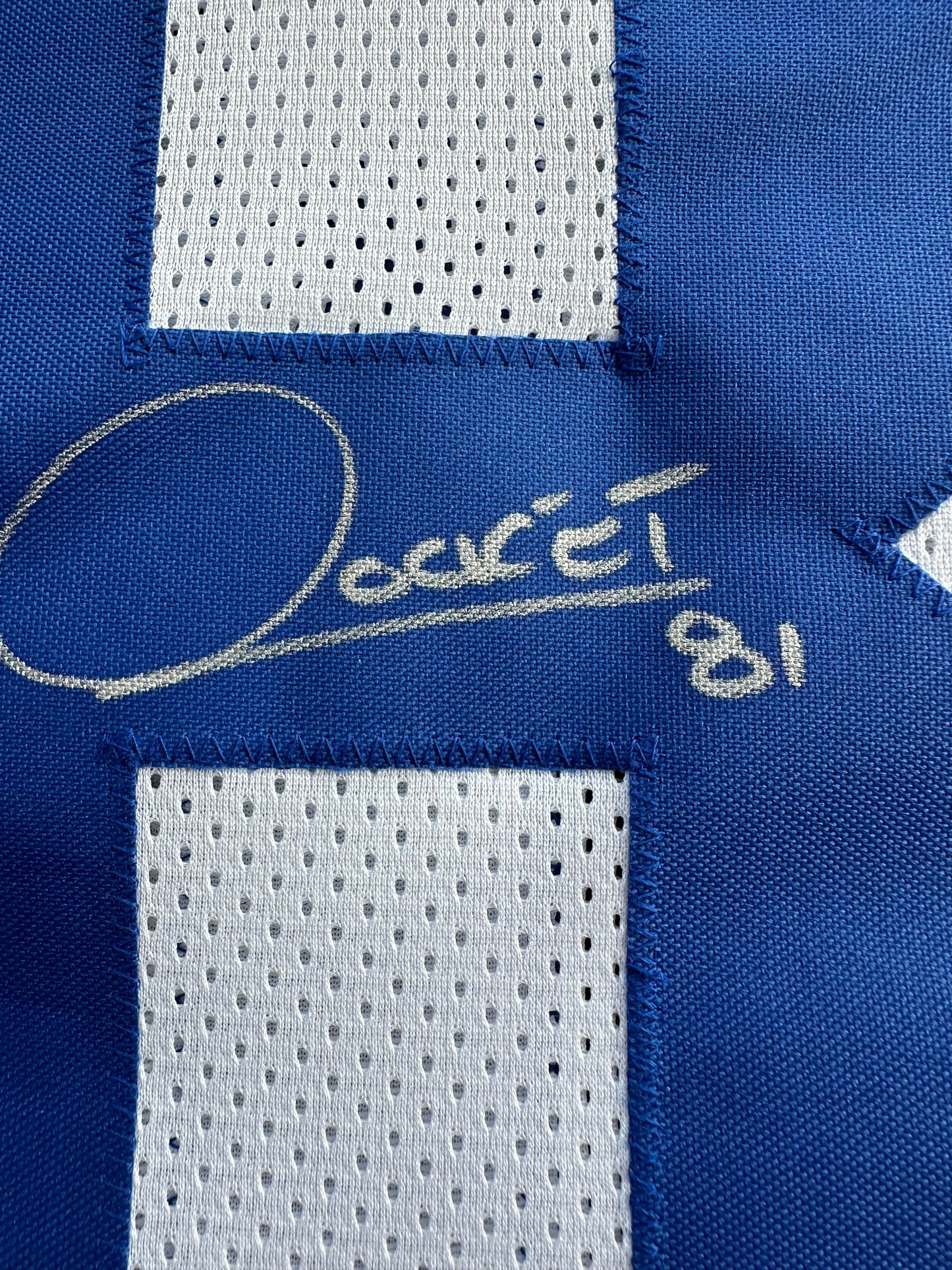 RAGHIB ROCKET ISMAIL DALLAS COWBOYS SIGNED JERSEY Size XL BAS COA