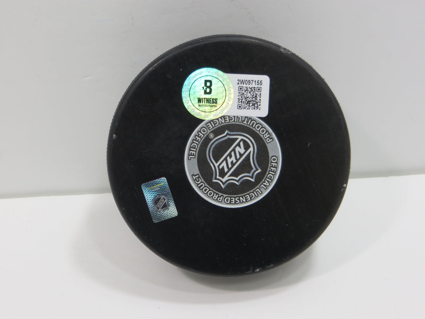 MIKE MODANO DALLAS STARS SIGNED HOCKEY PUCK w/99 Cup North Stars BAS COA