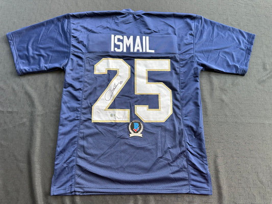 RAGHIB ROCKET ISMAIL NOTRE DAME SIGNED JERSEY Size XL COWBOYS BAS COA