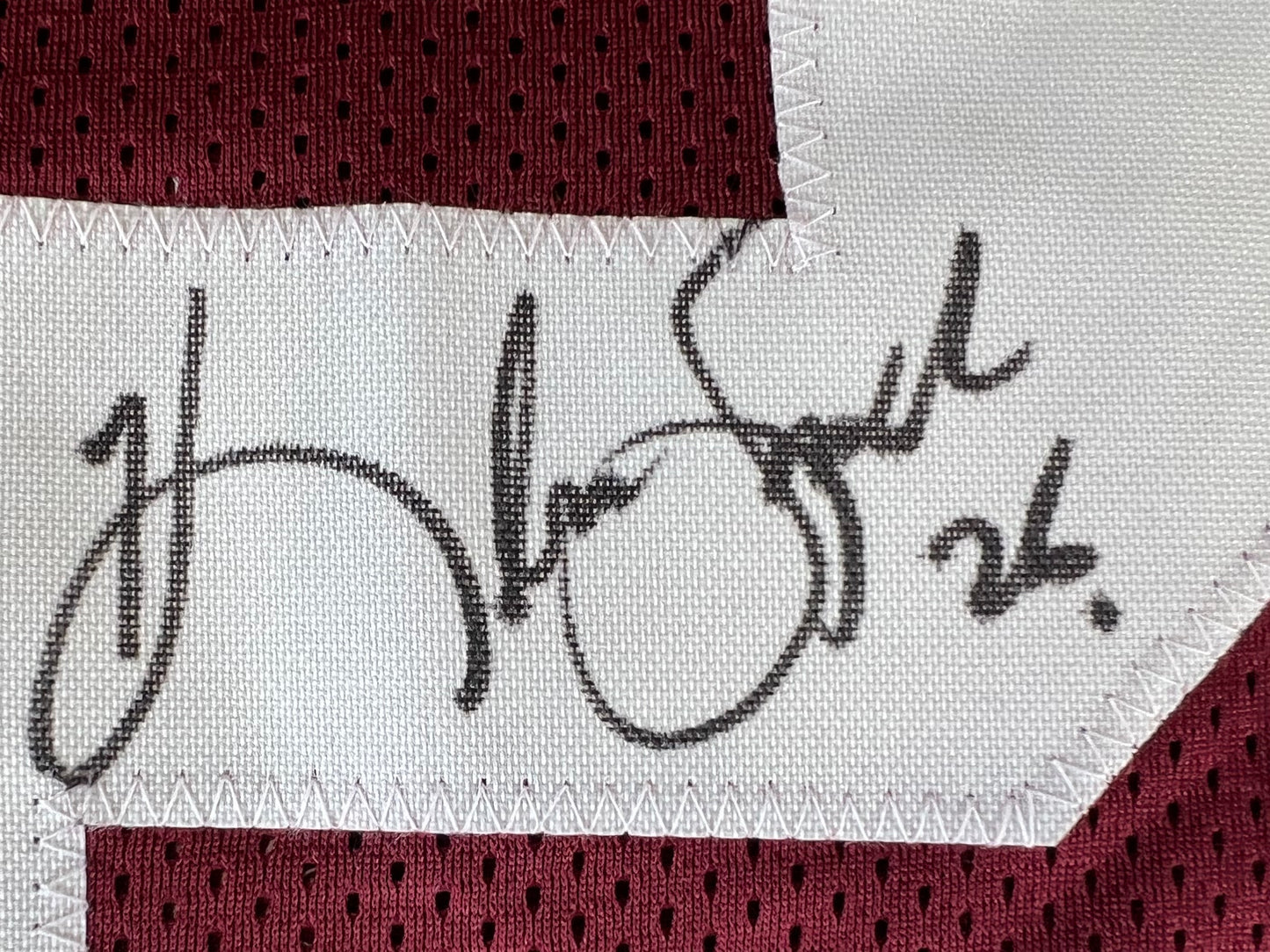 KEVIN SMITH TEXAS A&M AGGIES SIGNED JERSEY w/INSCs Dallas Cowboys 3XL BAS COA