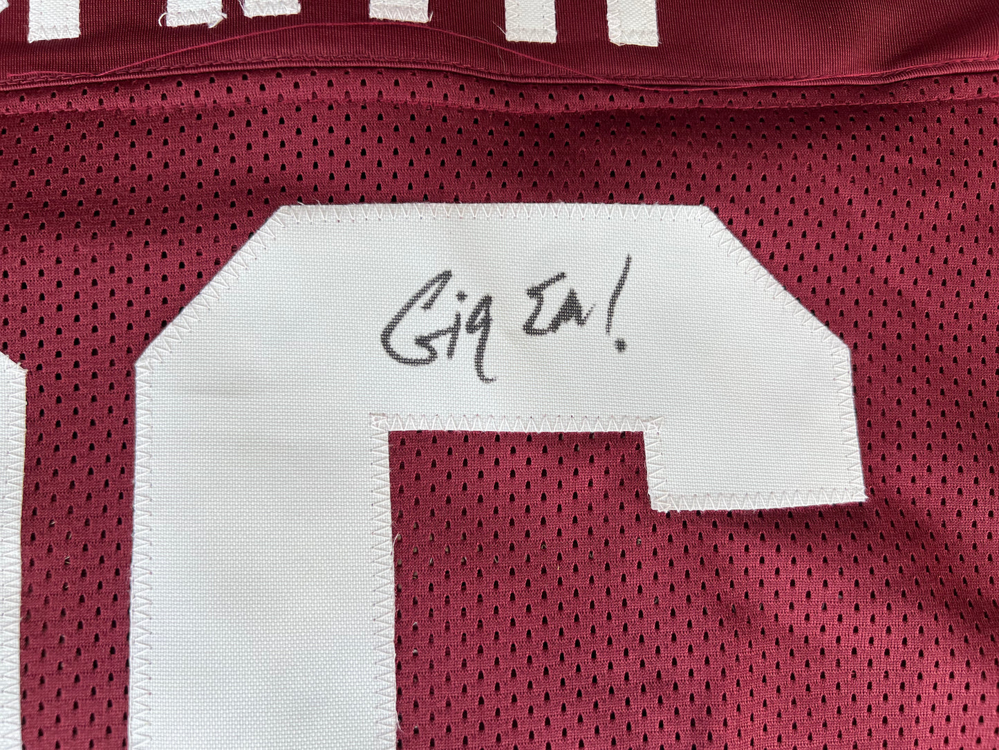 KEVIN SMITH TEXAS A&M AGGIES SIGNED JERSEY w/INSCs Dallas Cowboys 3XL BAS COA