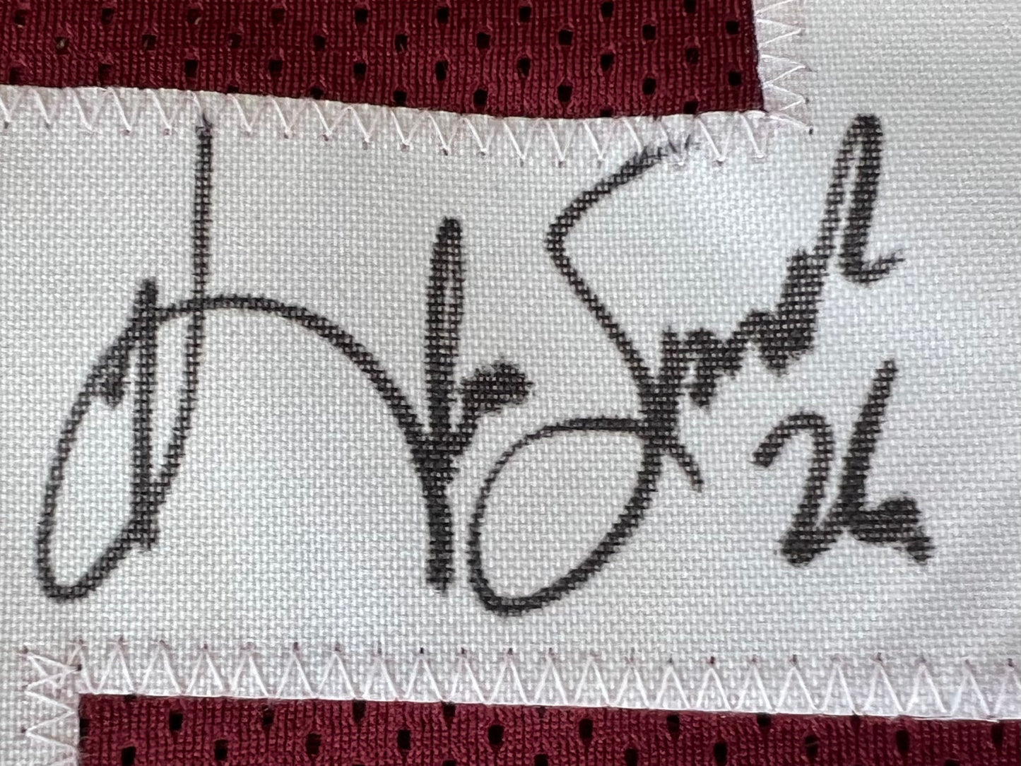 KEVIN SMITH TEXAS A&M AGGIES SIGNED JERSEY w/INSCs Dallas Cowboys 3XL BAS COA
