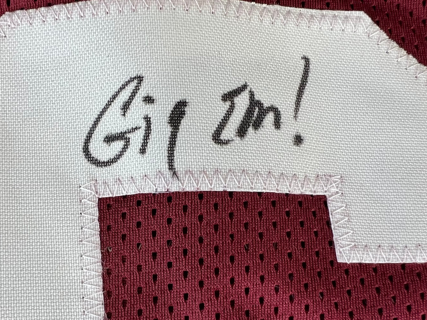 KEVIN SMITH TEXAS A&M AGGIES SIGNED JERSEY w/INSCs Dallas Cowboys 3XL BAS COA
