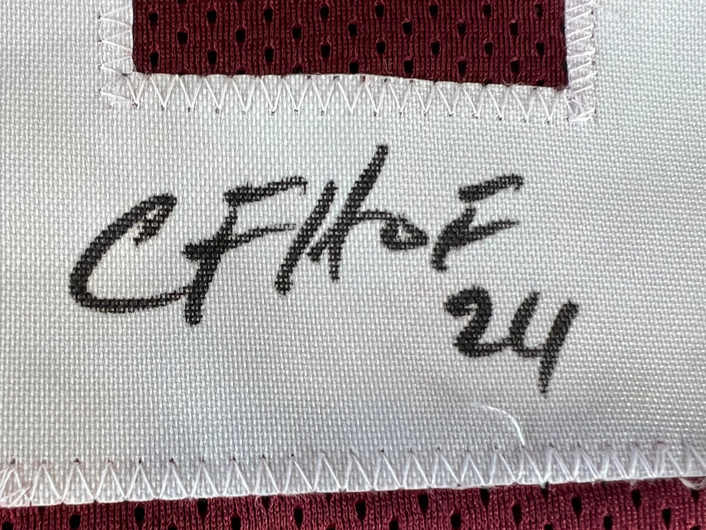 KEVIN SMITH TEXAS A&M AGGIES SIGNED JERSEY w/INSCs Dallas Cowboys 2XL BAS COA