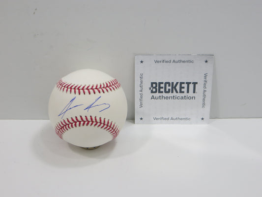 JACE JUNG DETRIOT TIGERS RAWLINGS OML BASEBALL Texas Red Red Raiders BAS COA