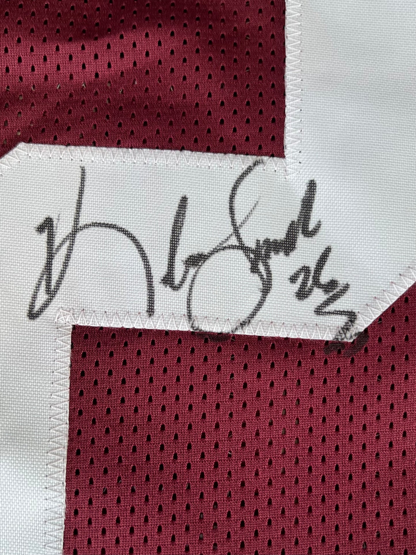 KEVIN SMITH TEXAS A&M AGGIES SIGNED JERSEY w/INSCs Dallas Cowboys 2XL BAS COA