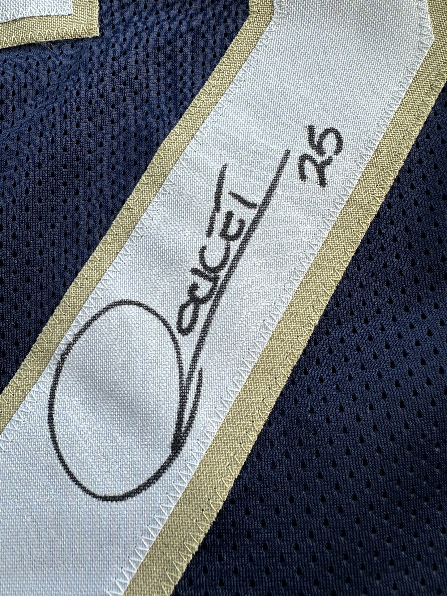 RAGHIB ROCKET ISMAIL NOTRE DAME SIGNED JERSEY Size XL COWBOYS BAS COA