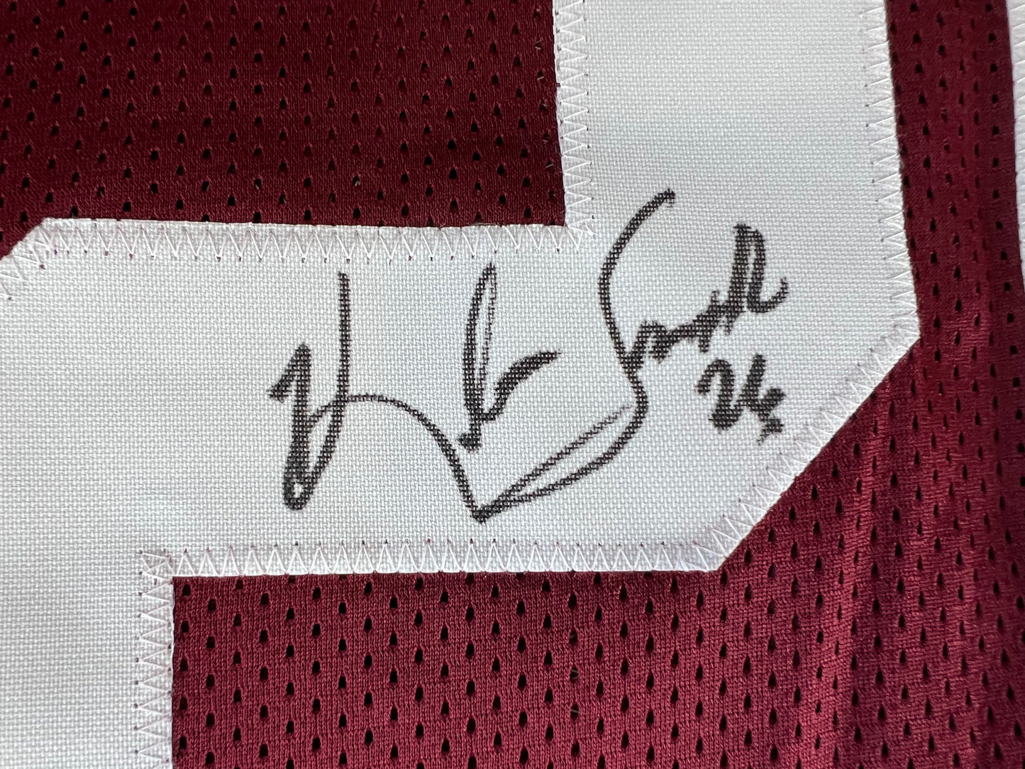 KEVIN SMITH TEXAS A&M AGGIES SIGNED JERSEY w/INSCs Dallas Cowboys 2XL BAS COA