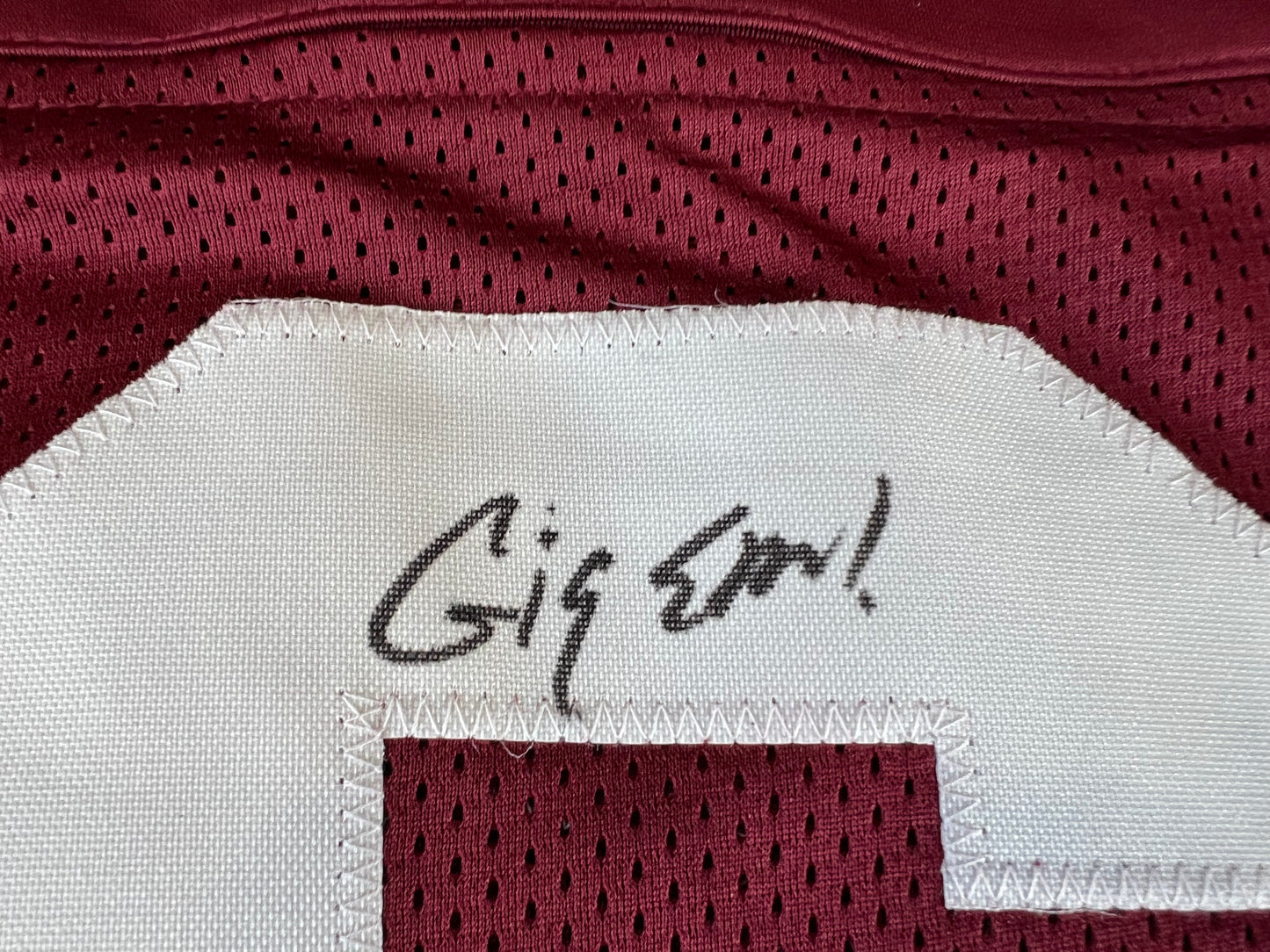 KEVIN SMITH TEXAS A&M AGGIES SIGNED JERSEY w/INSCs Dallas Cowboys 2XL BAS COA