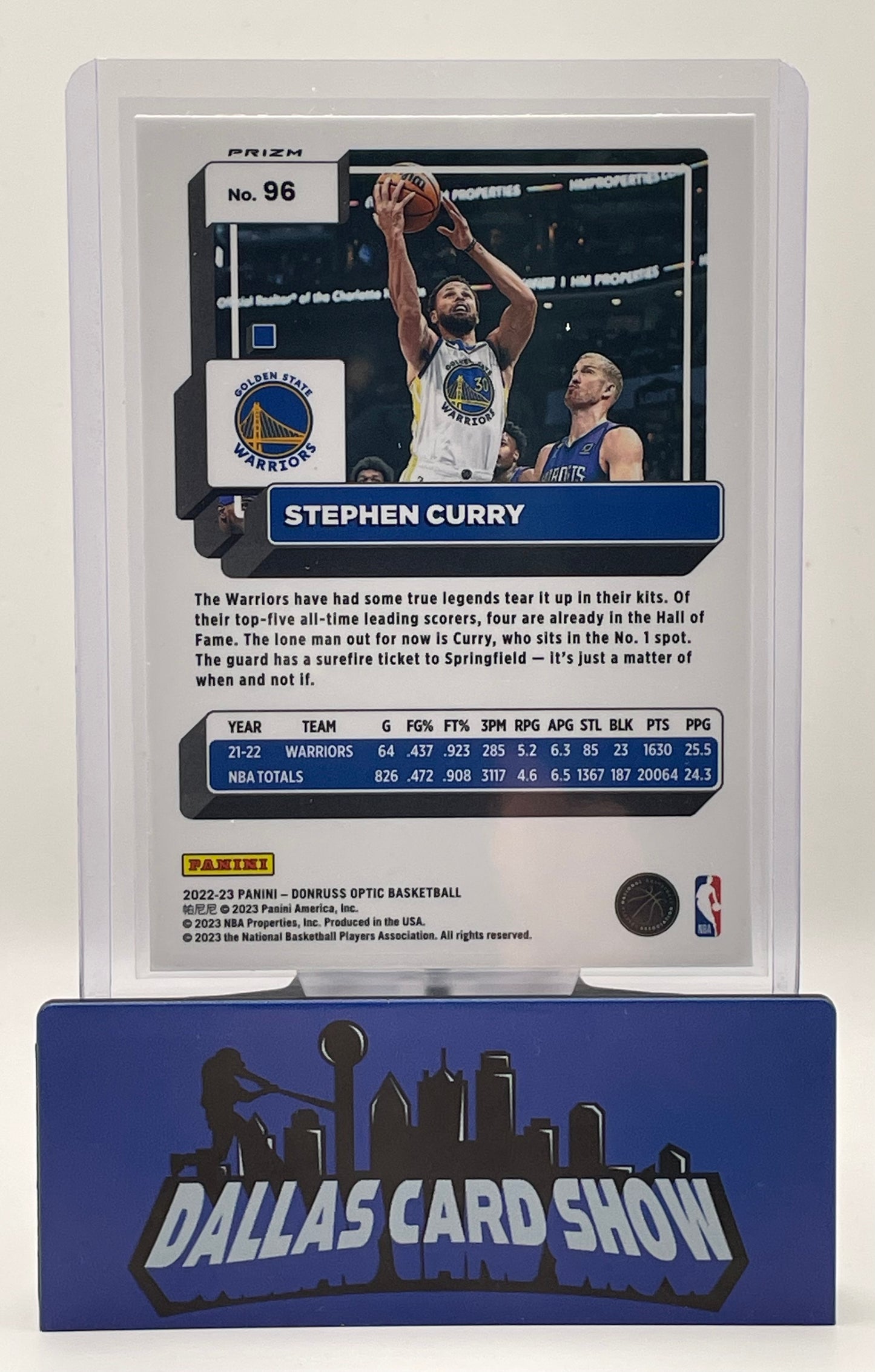 2022-23 Panini Optic #96 Stephen Curry Checkerboard SP