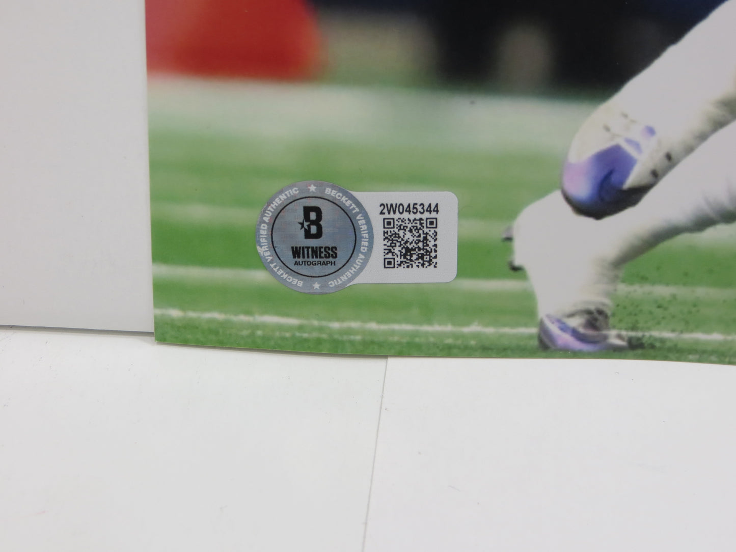 RICO DOWDLE Dallas Cowboys SIGNED 8x10 Color Rush PHOTO Gamecocks BAS COA