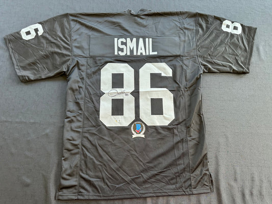 RAGHIB ROCKET ISMAIL RAIDERS SIGNED JERSEY Size XL COWBOYS BAS COA