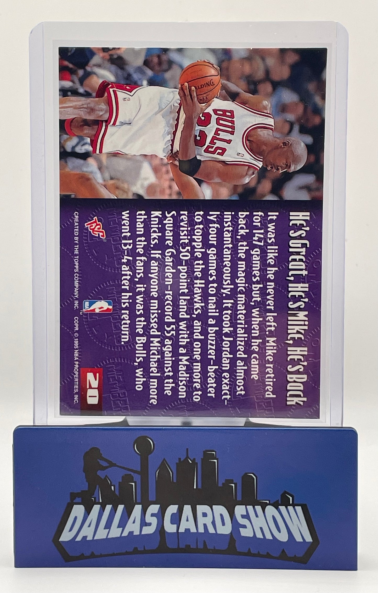 1994-95 Topps Stadium Club Members Only - Michael Jordan #20 SP