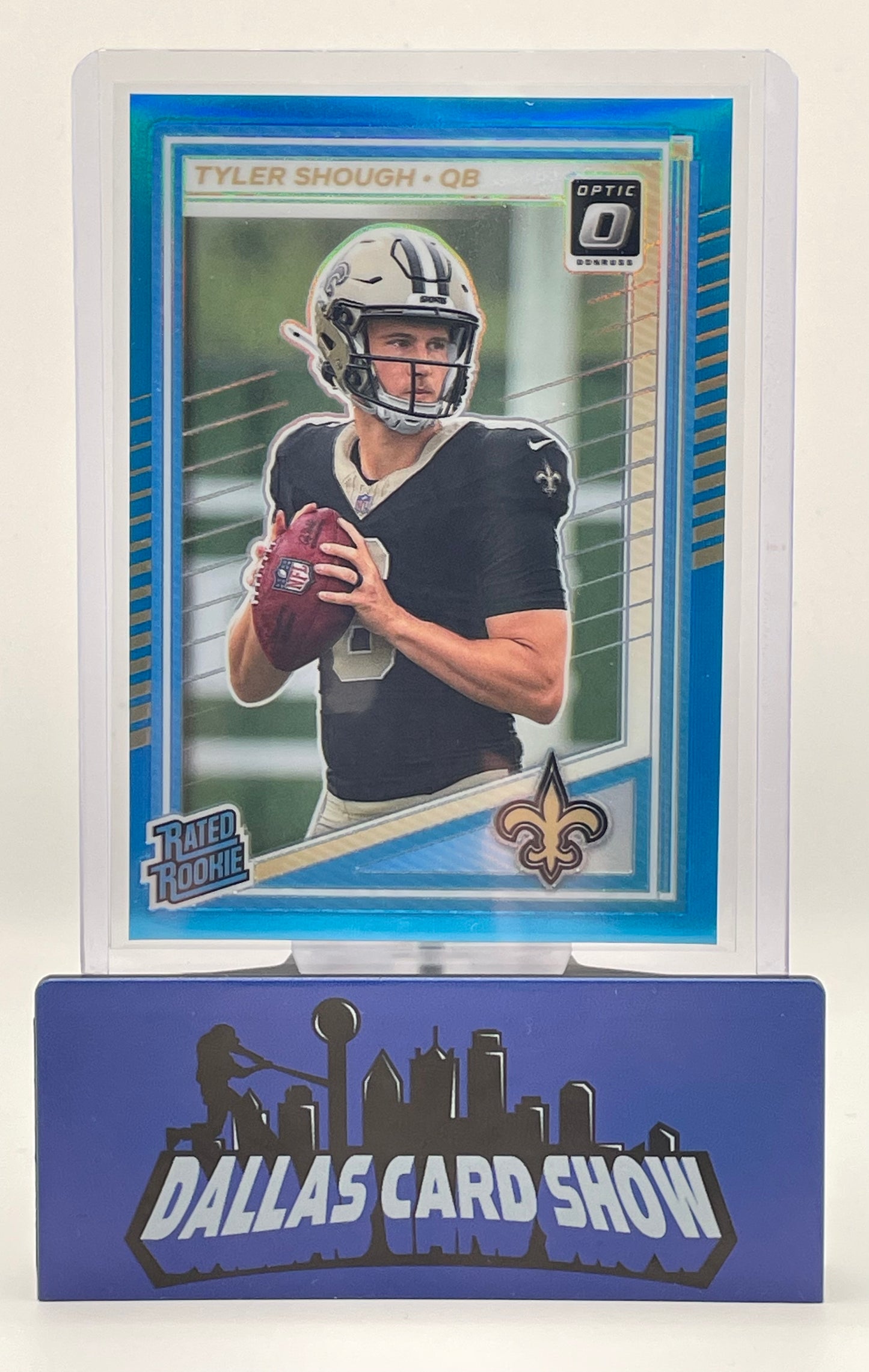 2025 Panini Optic #223 Tyler Shough Aqua Rookie RC /349
