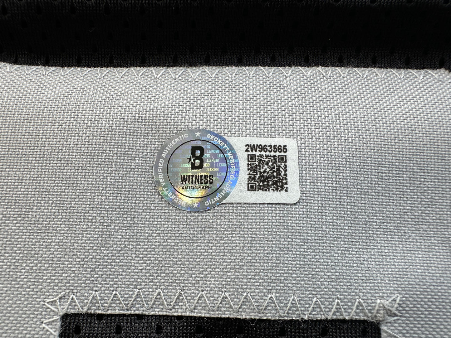 FRED BILETNIKOFF Oakland Raiders SIGNED FOOTBALL JERSEY XL w/SB XI MVP FSU BAS