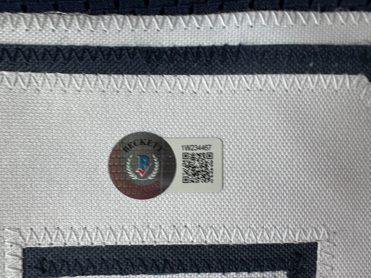 KEVIN SMITH TEXAS A&M AGGIES SIGNED JERSEY w/INSCs Dallas Cowboys M BAS COA