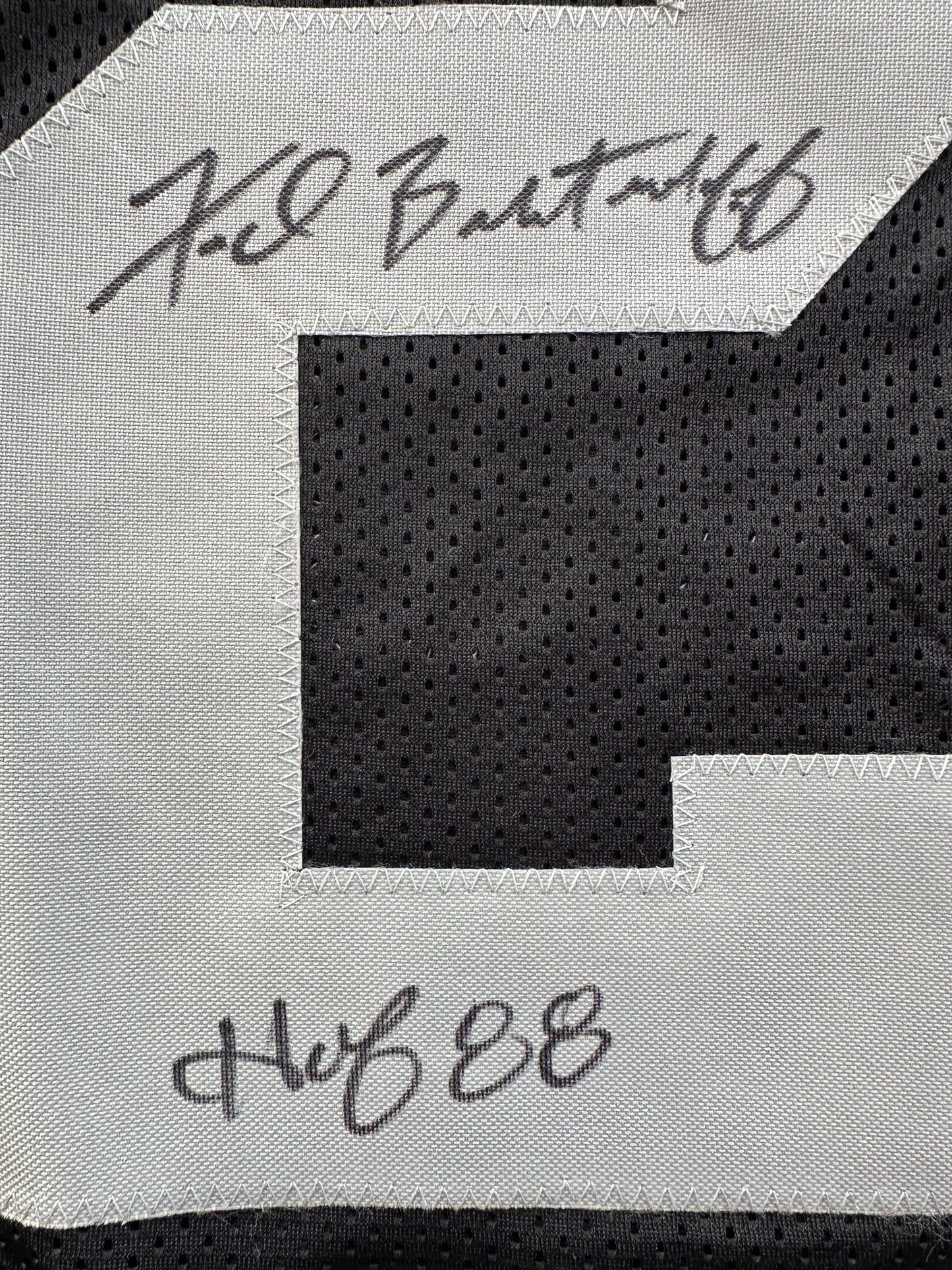 FRED BILETNIKOFF Oakland Raiders SIGNED FOOTBALL JERSEY XL w/SB XI MVP FSU BAS