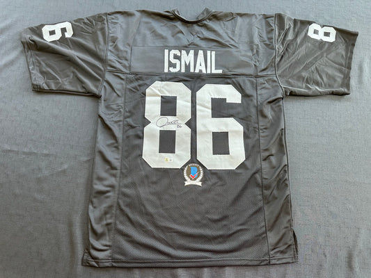 RAGHIB ROCKET ISMAIL RAIDERS SIGNED JERSEY Size XL COWBOYS BAS COA